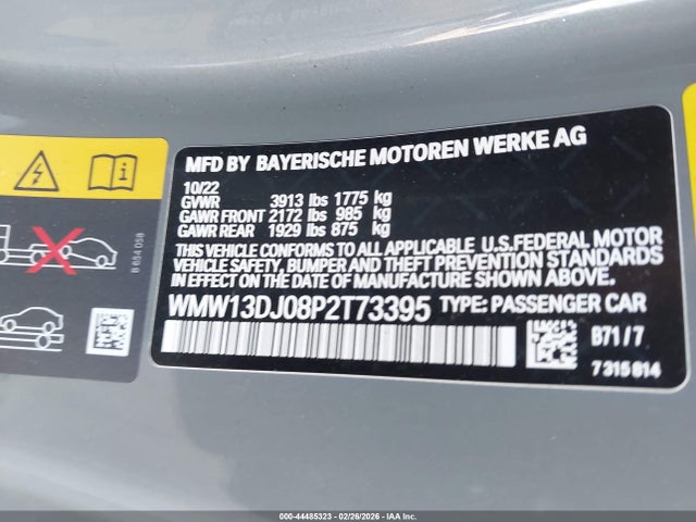 2023 MINI SE HARDTOP WMW13DJ08P2T73395 Photo 8