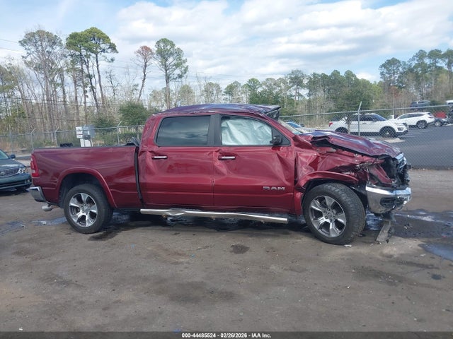 44485524 :رقم المزاد ، 1C6SRFRTXNN191345 vin ، 2022 Ram 1500 Laramie  4x4 6'4 Box مزاد بيع