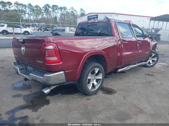 44485524 :رقم المزاد ، 1C6SRFRTXNN191345 vin ، 2022 Ram 1500 Laramie  4x4 6'4 Box مزاد بيع