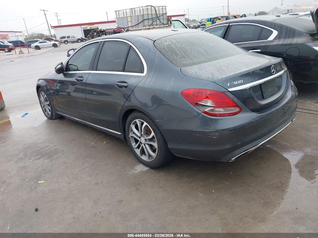 44485554 :رقم المزاد ، 55SWF4JB6FU094264 vin ، 2015 Mercedes-benz C 300 مزاد بيع