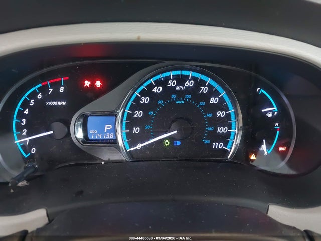 5TDYK3DC2ES456797 Toyota Sienna Xle V6 8 Passenger