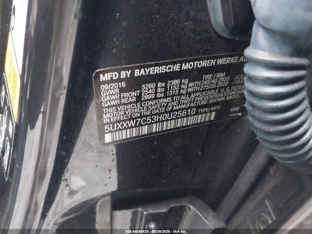 2017 BMW X4 5UXXW7C53H0U25610 Photo 8