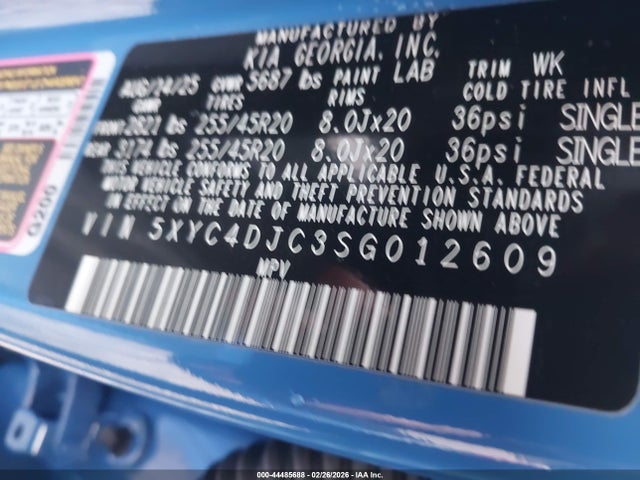 2025 KIA EV6 5XYC4DJC3SG012609 Photo 8