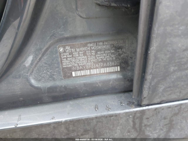 2007 BMW 335I WBAVB73547PA88620 Photo 8