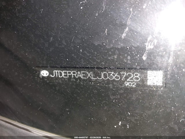 JTDEPRAEXLJ036728 Toyota COROLLA LE