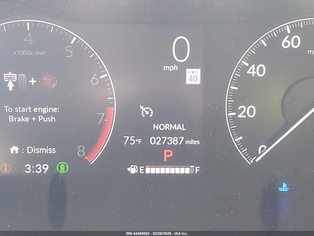 3CZRZ1H77PM709434 Honda Hr-v 2wd Ex-l