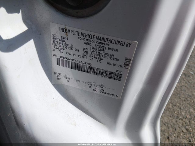 Ford F-450 Chassis Xl 2015 1FD9X4HT4FEA04732 Image 9