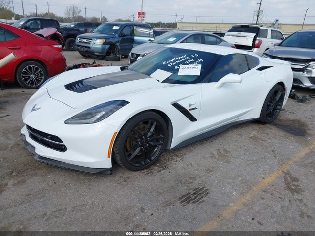 2016 Chevrolet Corvette Stingray Z51 მანქანა იყიდება აუქციონზე, vin: 1G1YM2D7XG5107508, აუქციონის ნომერი: 44486062