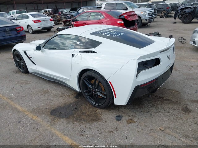 2016 Chevrolet Corvette Stingray Z51 მანქანა იყიდება აუქციონზე, vin: 1G1YM2D7XG5107508, აუქციონის ნომერი: 44486062