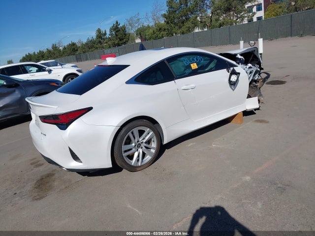 2024 Lexus Rc 300 Base/300 F Sport მანქანა იყიდება აუქციონზე, vin: JTHDA5BC9R5012777, აუქციონის ნომერი: 44486066