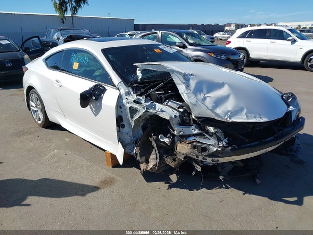 2024 Lexus Rc 300 Base/300 F Sport მანქანა იყიდება აუქციონზე, vin: JTHDA5BC9R5012777, აუქციონის ნომერი: 44486066