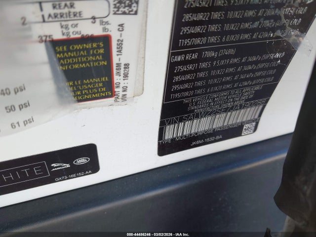 2018 LAND ROVER RANGE ROVER SPORT SALWZ2SE7JA190288 Photo 8