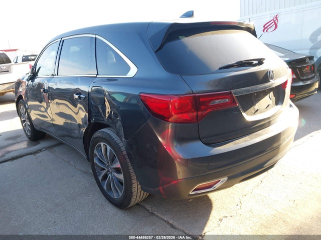 Продажа на аукционе авто 2016 Acura Mdx Technology   Acurawatch Plus Packages/technology Package, vin: 5FRYD3H42GB017053, номер лота: 44486257