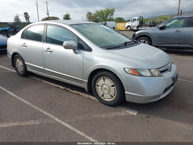 2008 HONDA CIVIC HYBRID JHMFA36248S014015