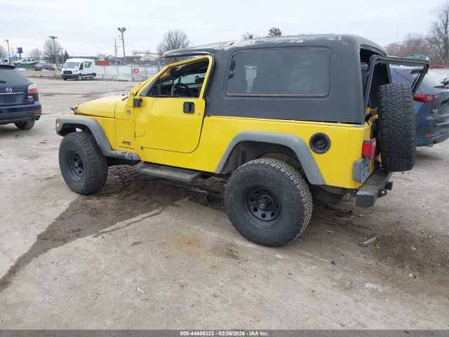2006 Jeep Wrangler Unlimited მანქანა იყიდება აუქციონზე, vin: 1J4FA44S96P701933, აუქციონის ნომერი: 44486323