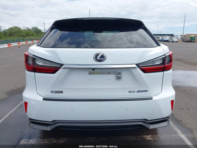 2018 Lexus Rx 450h მანქანა იყიდება აუქციონზე, vin: 2T2BGMCA6JC022572, აუქციონის ნომერი: 44486364