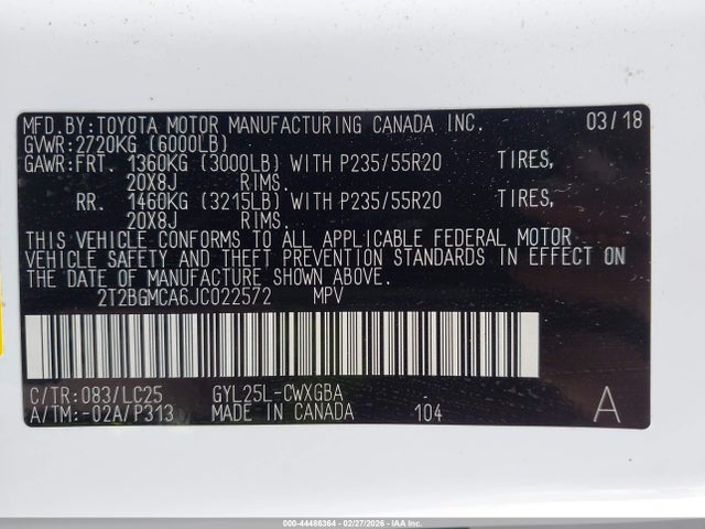 2018 Lexus Rx 450h მანქანა იყიდება აუქციონზე, vin: 2T2BGMCA6JC022572, აუქციონის ნომერი: 44486364