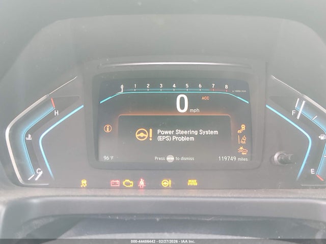 5FNRL6H79JB038087 Honda Odyssey Ex-l