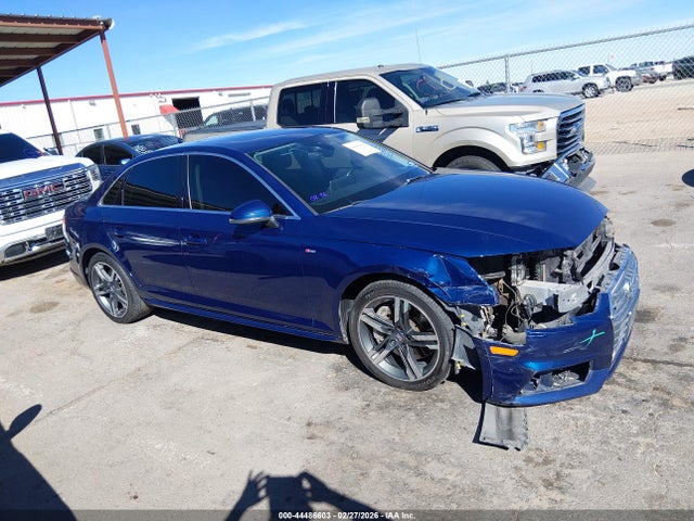 2017 Audi A4 2.0t Premium მანქანა იყიდება აუქციონზე, vin: WAUENAF40HN038590, აუქციონის ნომერი: 44486603