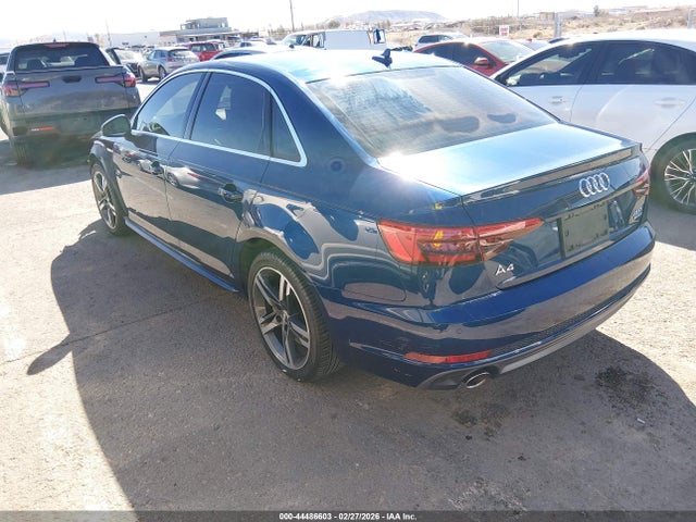2017 Audi A4 2.0t Premium მანქანა იყიდება აუქციონზე, vin: WAUENAF40HN038590, აუქციონის ნომერი: 44486603