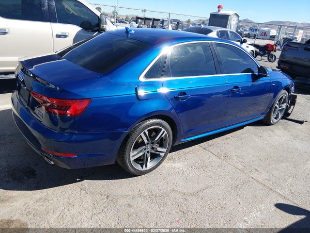 2017 Audi A4 2.0t Premium მანქანა იყიდება აუქციონზე, vin: WAUENAF40HN038590, აუქციონის ნომერი: 44486603