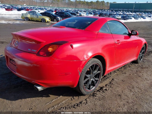 Продажа на аукционе авто 2004 Lexus Sc 430, vin: JTHFN48Y340053664, номер лота: 44486693