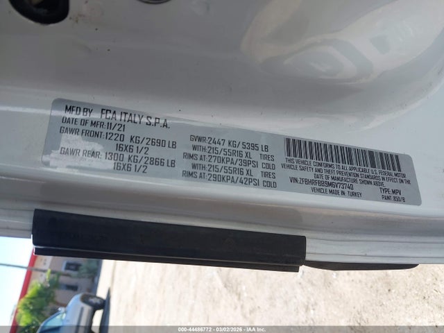 2021 RAM PROMASTER CITY ZFBHRFBB9M6V73740 Photo 8