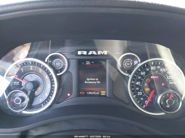 Продаж на аукціоні авто 2019 Ram 2500 Big Horn  4x4 6'4 Box, vin: 3C6UR5DJ3KG607765, номер лоту: 44486777