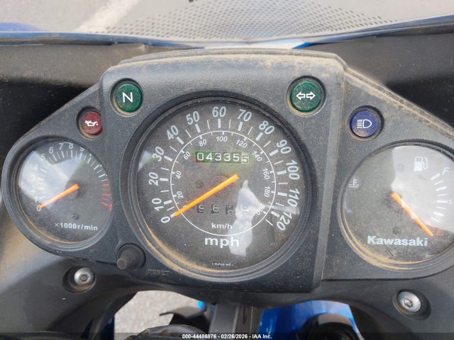 2008 Kawasaki Ex250 J მანქანა იყიდება აუქციონზე, vin: JKAEXMJ158DA14574, აუქციონის ნომერი: 44486876