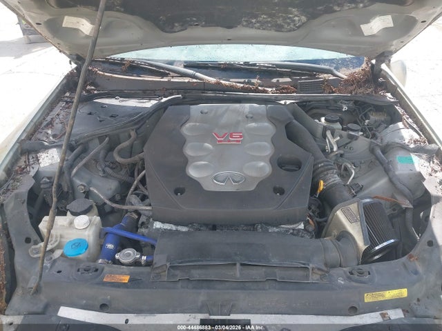 2004 Infiniti G35 მანქანა იყიდება აუქციონზე, vin: JNKCV54EX4M802909, აუქციონის ნომერი: 44486883