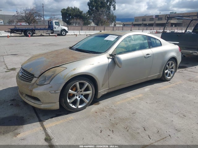 2004 Infiniti G35 მანქანა იყიდება აუქციონზე, vin: JNKCV54EX4M802909, აუქციონის ნომერი: 44486883