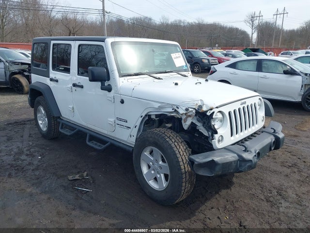 Aukcja sprzedaży 2018 Jeep Wrangler Jk Unlimited Sport S 4x4, vin: 1C4HJWDG3JL930436, numer aukcji: 44486907