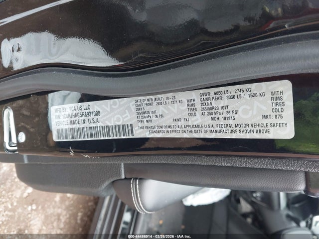 2024 JEEP GRAND CHEROKEE 1C4RJHAG5R8931008 Photo 8