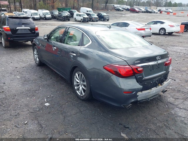 44486960 :رقم المزاد ، JN1BY1AR6FM562316 vin ، 2015 Infiniti Q70 3.7x مزاد بيع