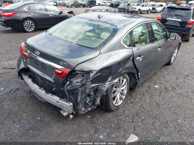44486960 :رقم المزاد ، JN1BY1AR6FM562316 vin ، 2015 Infiniti Q70 3.7x مزاد بيع