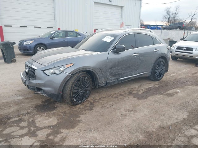 2017 Infiniti Qx70 მანქანა იყიდება აუქციონზე, vin: JN8CS1MW2HM415373, აუქციონის ნომერი: 44487084