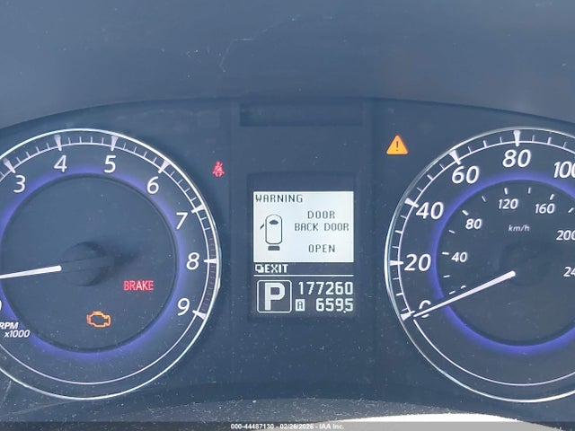 44487130 :رقم المزاد ، JN1AJ0HP2BM802454 vin ، 2011 Infiniti Ex35 Journey مزاد بيع