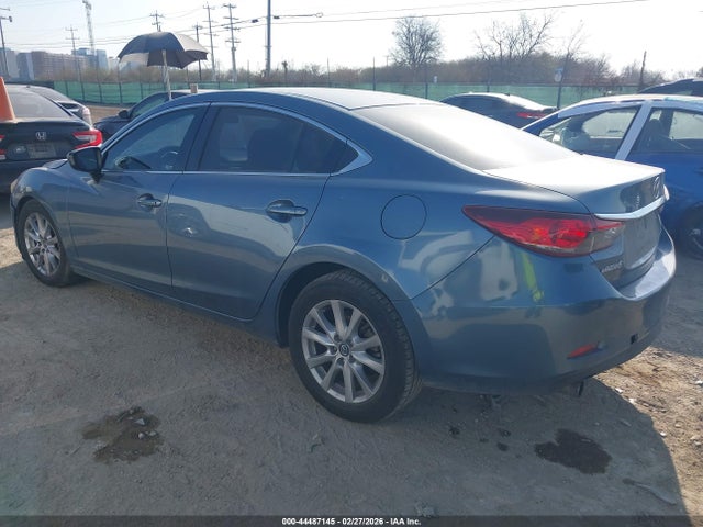 44487145 :رقم المزاد ، JM1GJ1U57G1456234 vin ، 2016 Mazda Mazda6 I Sport مزاد بيع