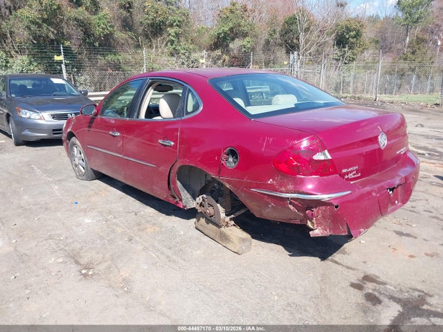 44487170 :رقم المزاد ، 2G4WD532151306592 vin ، 2005 Buick Lacrosse Cxl مزاد بيع