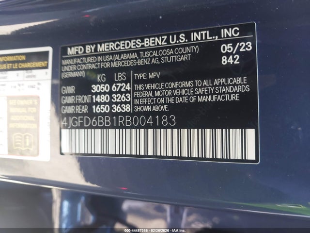 2024 MERCEDES-BENZ AMG GLE 53 COUPE 4JGFD6BB1RB004183 Photo 8