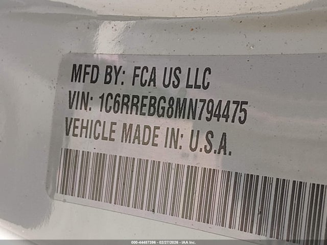 Продаж на аукціоні авто 2021 Ram 1500 Lone Star  4x2 6'4 Box, vin: 1C6RREBG8MN794475, номер лоту: 44487396