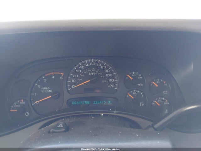 44487507 :رقم المزاد ، 1gCJK33225F914591 vin ، 2005 Chevrolet Silverado 3500 Lt مزاد بيع