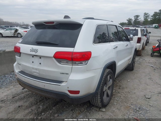 Продажа на аукционе авто 2014 Jeep Grand Cherokee Limited, vin: 1C4RJFBG8EC458912, номер лота: 44487552