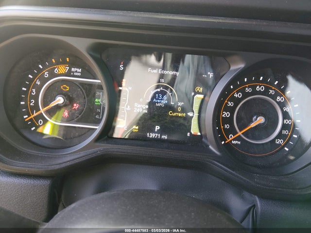 44487583 :رقم المزاد ، 1C4RJXFG8SW662538 vin ، 2025 Jeep Wrangler 4-door Recon 4x4 مزاد بيع