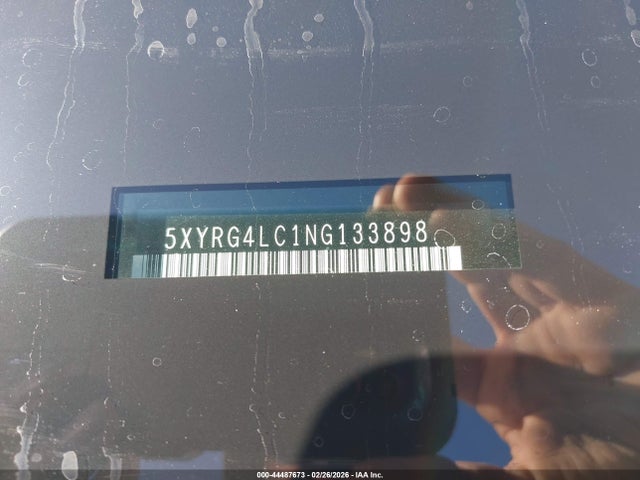 2022 Kia Sorento Lx მანქანა იყიდება აუქციონზე, vin: 5XYRG4LC1NG133898, აუქციონის ნომერი: 44487673
