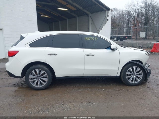 2015 Acura Mdx Technology Package მანქანა იყიდება აუქციონზე, vin: 5FRYD4H46FB004861, აუქციონის ნომერი: 44487690