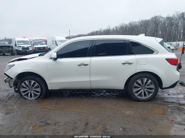 2015 Acura Mdx Technology Package მანქანა იყიდება აუქციონზე, vin: 5FRYD4H46FB004861, აუქციონის ნომერი: 44487690