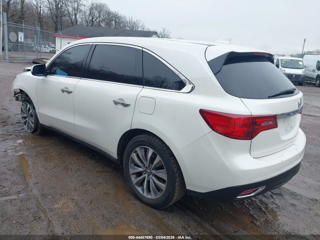 2015 Acura Mdx Technology Package მანქანა იყიდება აუქციონზე, vin: 5FRYD4H46FB004861, აუქციონის ნომერი: 44487690