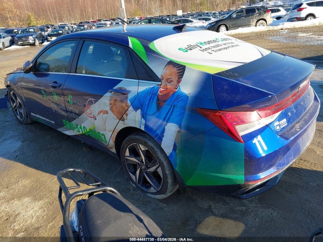 2022 HYUNDAI ELANTRA 5NPLN4AG9NH082838 Photo 2