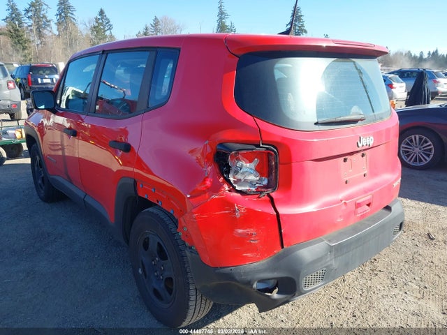 ZACNJAAB9LPL49307 Jeep Renegade Sport Fwd